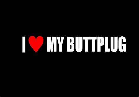 I Love My Buttplug Funny Car Van Ventana Bumper Vinilo Amazones Coche Y Moto