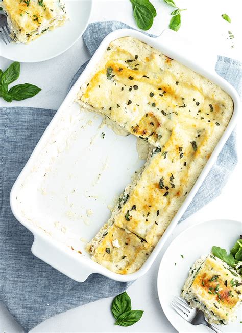 Stir in 1 cup of the cheese. White Chicken Lasagna