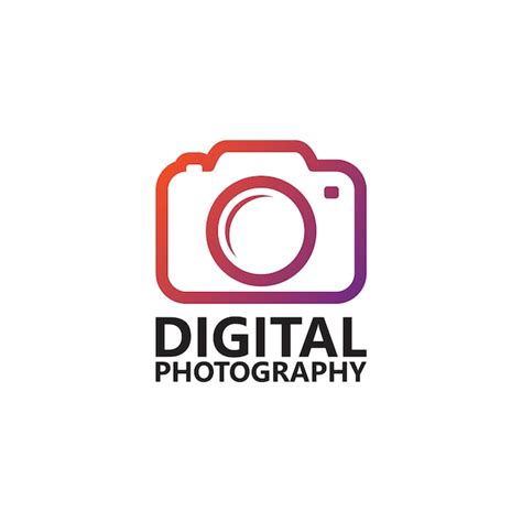 Premium Vector Digital Photography Logo Template Design Vector