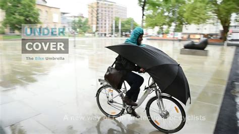 Discover why cyclists are recommending us, get a quote today. UNDER-COVER - The Bike Umbrella - New Rainprotection for Cyclists - YouTube