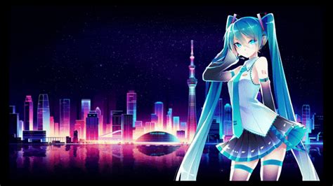 Anime Live Wallpaper  4k Miku Singing 4k Wallpaper Engine Full