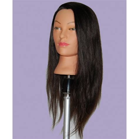 24 Cosmetology Mannequin Head With Human Hair Lindsey