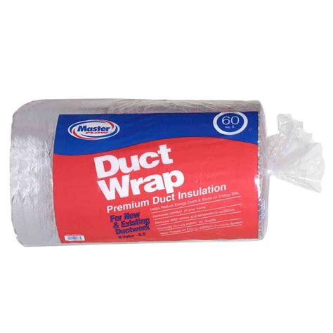 60 Sq Ft R 6 Insulated Duct Wrap Inswrp60 The Home Depot