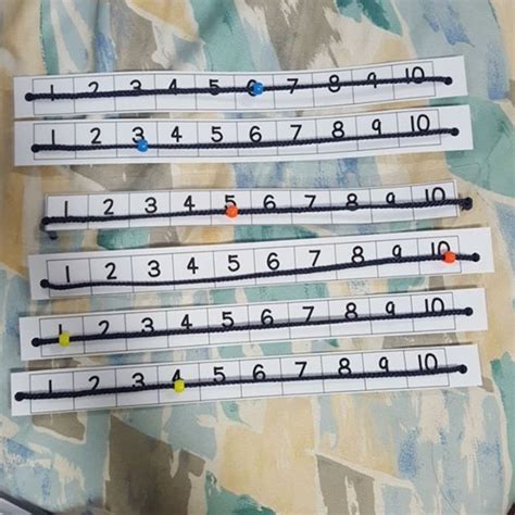 Interactive Number Line Idea For Addition Subtraction Counting On