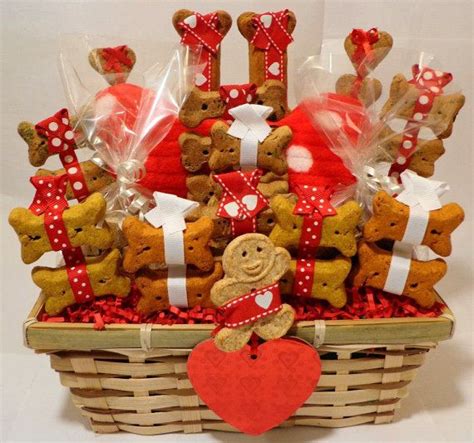 From chocolaty delights like our chocolate chip cookies, chocolate caramel truffles, or ghirardelli chocolate squares, to delectable sweets like our sweet & savory snack mix, gourmet caramel popcorn and. Valentines day dog biscuit treat gift basket by ...