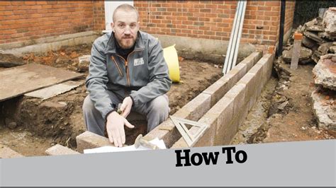 How To Start Building Walls How To Build An Extension 3 Youtube