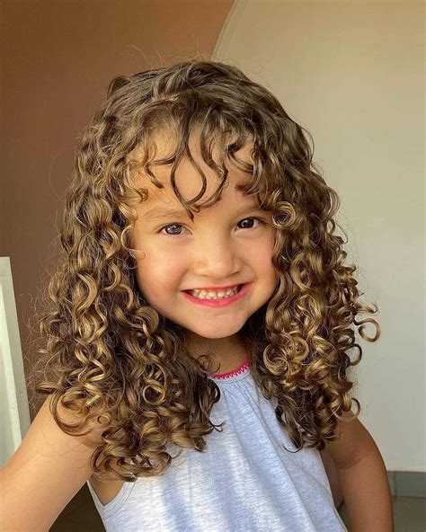 Toddler Girl With Curly Hair