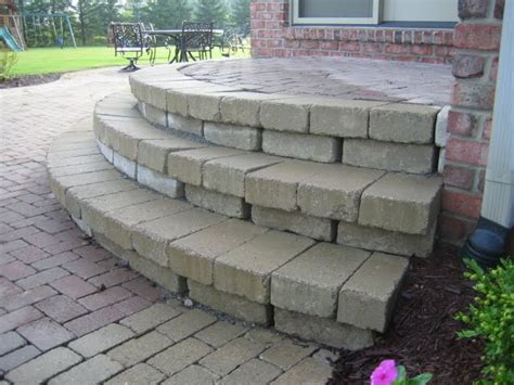 Tie off the area with string, marking where each step should go. Brick Pavers,Canton,Ann Arbor,Plymouth,Brick Paver Repair ...