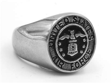 United States Air Force Ring Ss Biker Rock Star Rings