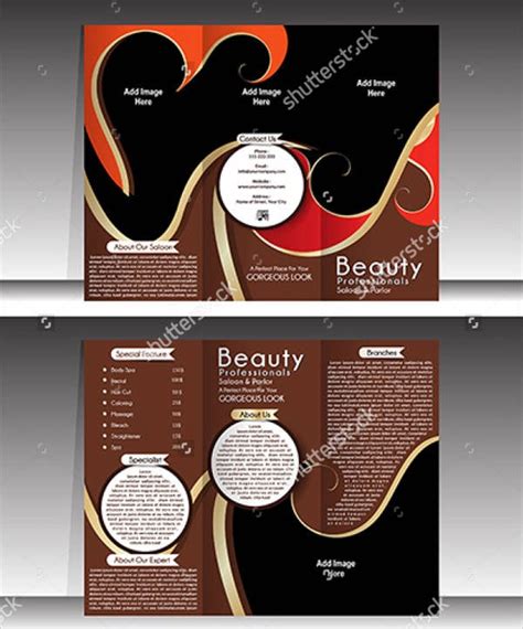 16 Salon Brochures Templates Ai Psd Word Apple Pages