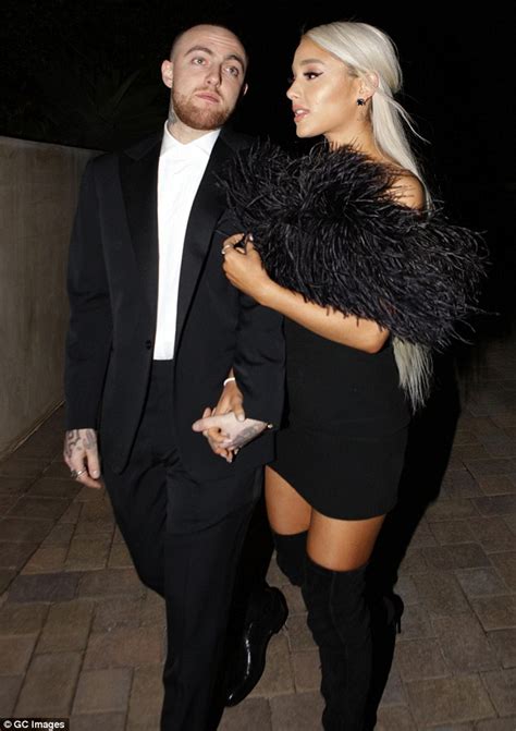 Mac Miller Says That Hes Happy For Ex Girlfriend Ariana Grande
