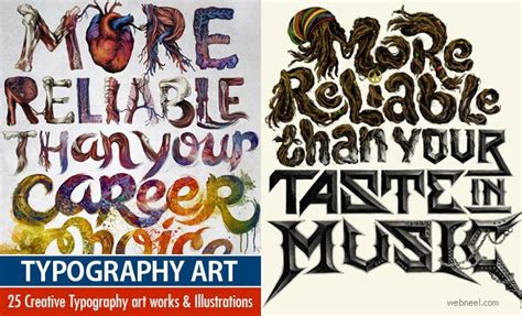 50 Creative Typography Art Works And Illustration Ideas 2