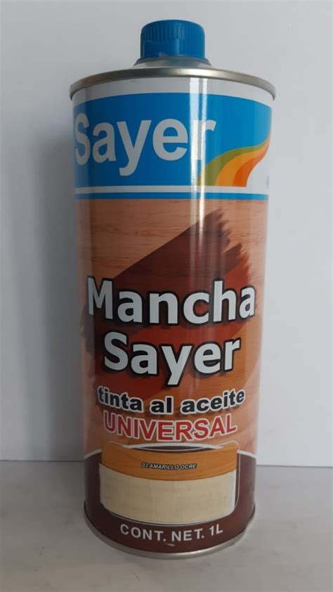 Tinta Al Aceite Amarillo Ocre Ficus Mancha Sayer Ts-6103 | Mercado Libre
