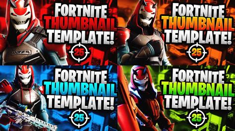 Whatever data limit you're trying to stay under, here's how much fortnite uses Fortnite YouTube Thumbnail Template Pack - Vandetta Sk ...