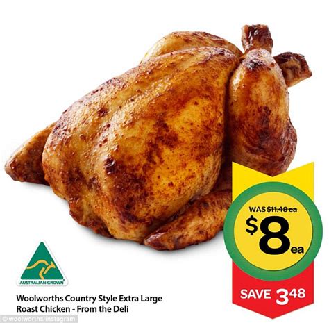 How Woolworths Really Makes Your 790 Roast Chicken Daily Mail Online