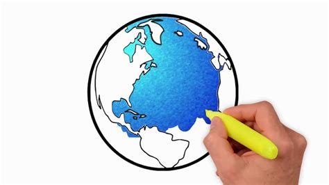Easy Earth Drawing Free Download On Clipartmag