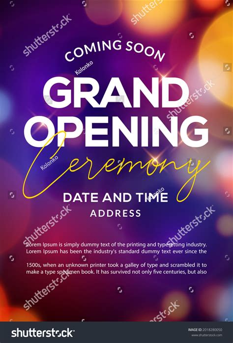 6495 Grand Opening Invitation Card Images Stock Photos And Vectors