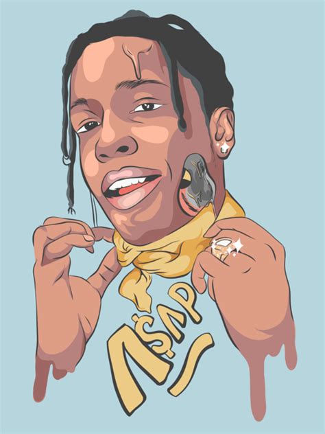 Cartoon Asap Rocky Drawing At Artranked Com Find Thousands Of Paintings