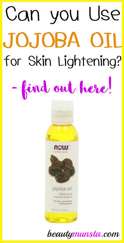 In addition, the oil contains vitamins b and c and copper, which nourish the hair and aids in strong hair growth. Can you Use Jojoba Oil for Skin Lightening? - beautymunsta ...