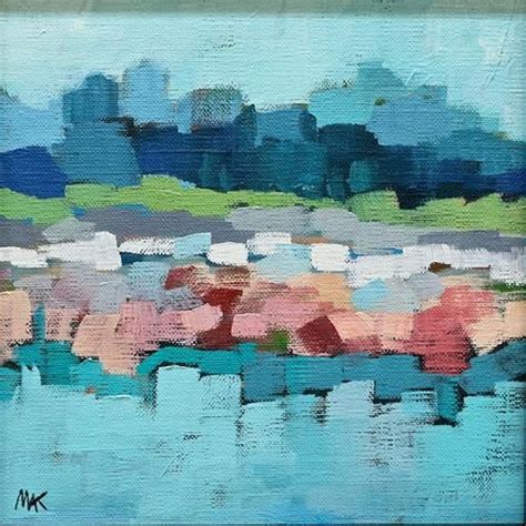 Daily Paintworks Abstract Coast Original Fine Art For Sale