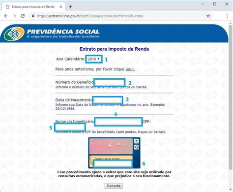 Como Consultar O Extrato Inss Para O Irpf