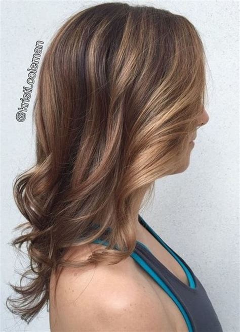 60 Looks with Caramel Highlights on Brown and Dark Brown Hair | Brown hair with highlights ...