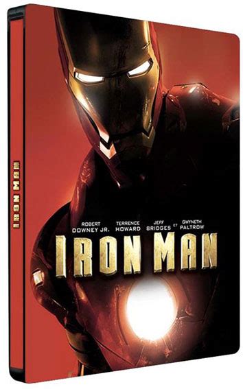 Iron Man Steelbook Bluray 4k Uhd
