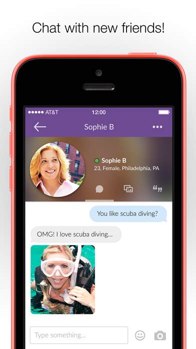 Chat & meet new people focusses more on people meeting each other. MeetMe - Chat and Meet New People on the App Store