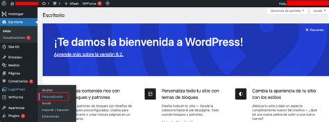 C Mo Personalizar La P Gina De Inicio De Wordpress