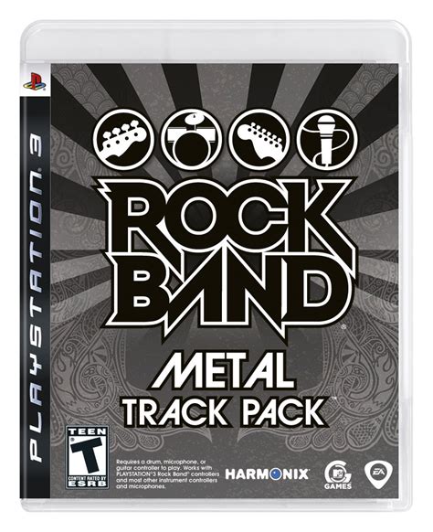 Rock Band Metal Track Pack Playstation 3 Everything Else