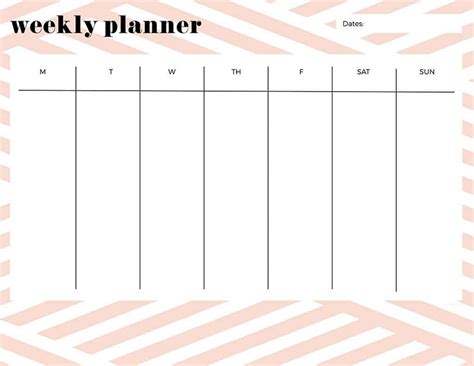 Free Printable Weekly Calendar For Every Style A