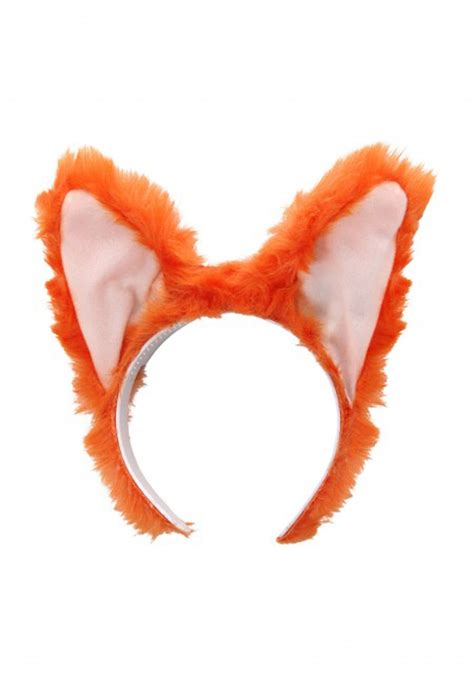 Moving Fox Ears Costume Headband Sound Activated