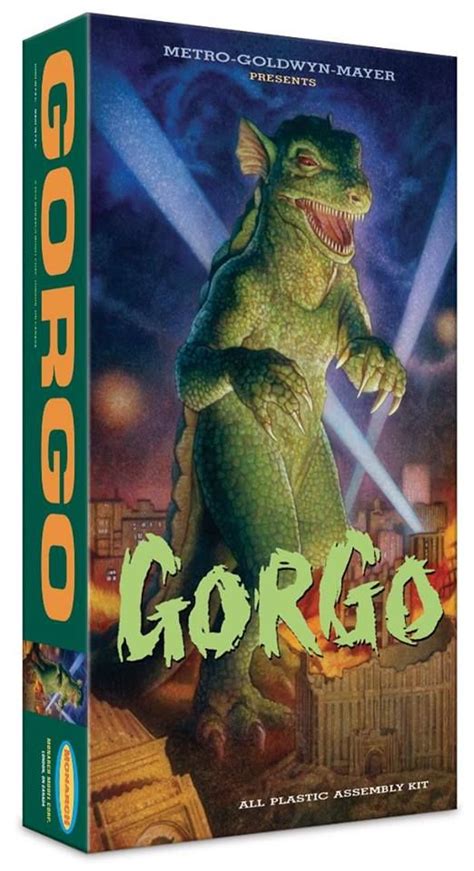 Download An early mock up of the box art for the Gorgo model kit from Monarch. The art was painted by ...