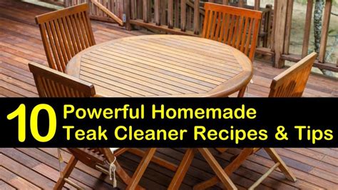 How To Get Mold Out Of Teak Furniture Patio Furniture