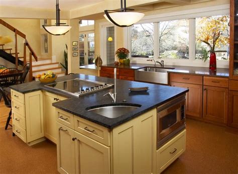 Has anyone renovated their kitchen to put the sink in the island but then regretted their decision? 15 Functional Kitchen Island with Sink | Home Design Lover