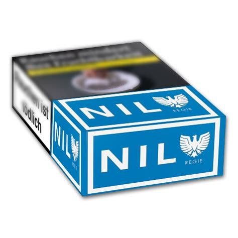 Tabakland bietet ihnen eine große sortenvielfalt. Zigaretten Nil Blau King Size Filter 10x20 | Tabak Börse24