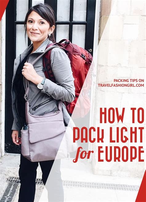 The Exact Clothing I Packed For 2 Weeks In Europe Travel Fashion Girl