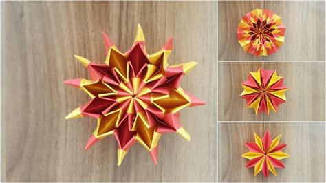 Origami Fireworks How To Make Hand Made Paper Arts Youtube