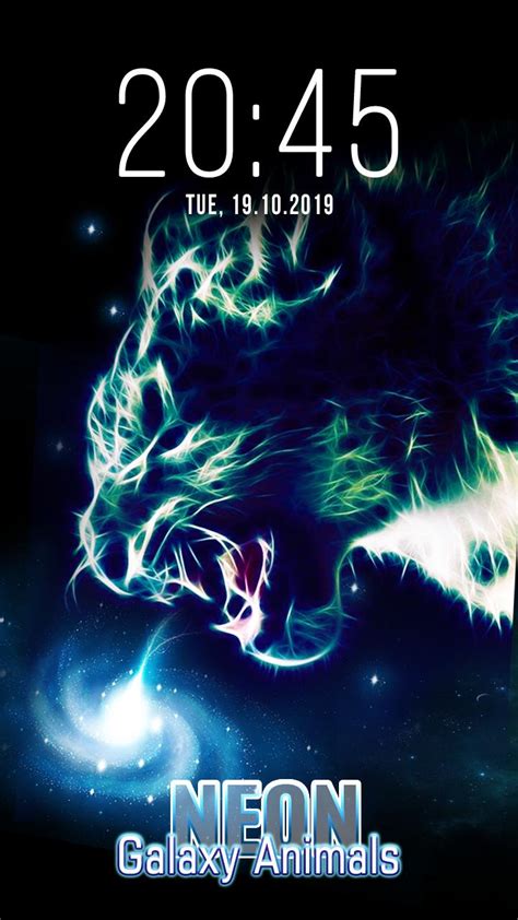 Download your perfect mobile wallpapers here! Animal Galaxy Neon Live Wallpapers for Android - APK Download