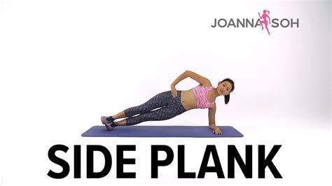 How To Do Side Plank Joanna Soh Youtube