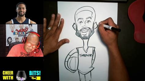 How To Draw A Full Body Caricature Melo Trimble Youtube