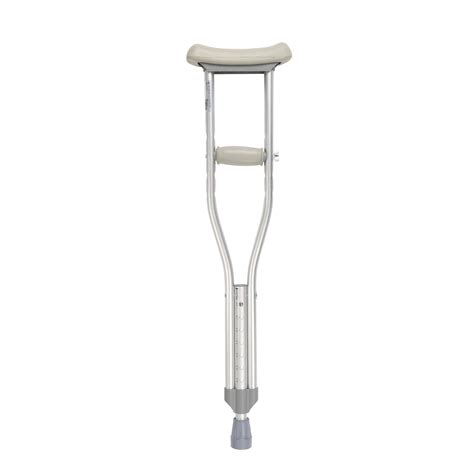 Walking Crutches With Underarm Pad And Handgrip Pediatric