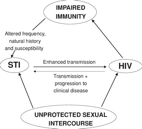 Relationships Between Hiv And Other Stis Download Scientific Diagram