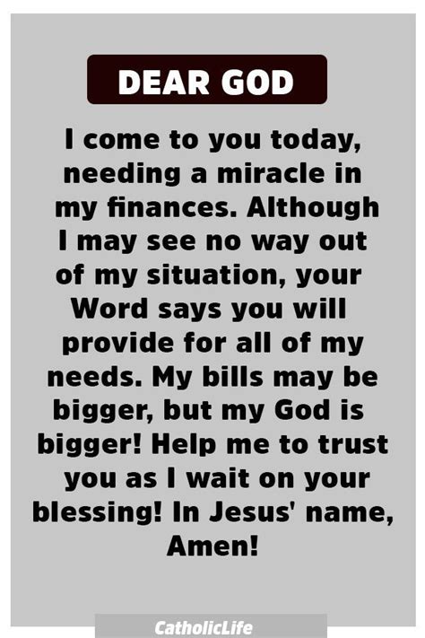Maybe you would like to learn more about one of these? Powerful Prayer For Financial Miracle - | Spiritual quotes, Prayer for finances, Prayer quotes