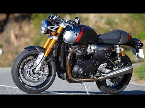 The 2020 triumph thruxton rs brings power and performance to a new level. 2020 Triumph THRUXTON 1200 RS - YouTube
