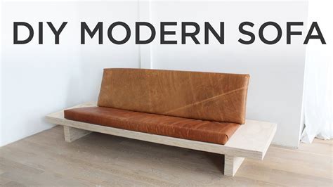 DIY Modern Sofa | How to make a sofa out of plywood | Furniture sofa