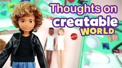 Creatable World Unboxing New Kind Of Doll Youtube