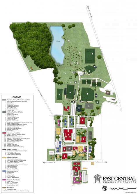 Campus Map East Central Community College