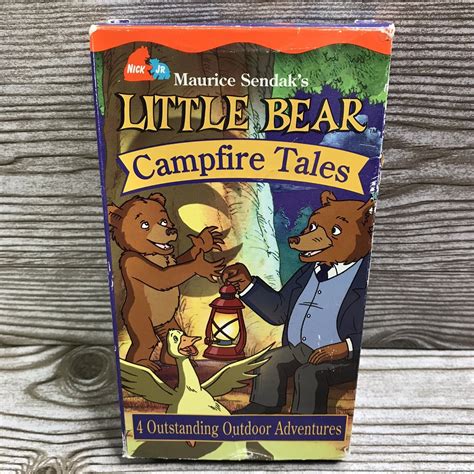 Little Bear Campfire Tales Nick Jr Vhs Tape Maurice Sendaks Nickelodeon