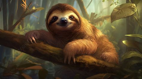 Sloth Hd Images Wallpapers Background Picture Of Sloth Animal